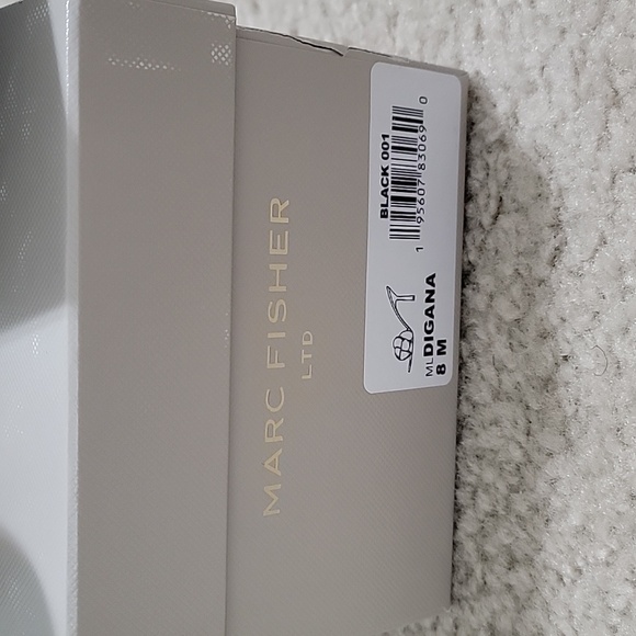 NWB Marc Fisher Ltd Digana woven black leather sandal - Picture 6 of 6